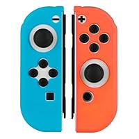 (未使用･未開封品)　Switchジョイコン用 シリコンプロテクト (グリーン&amp;ピンク) wyeba8q Amazon.co.jp: Switchジョイコン用 シリコンプロテクト